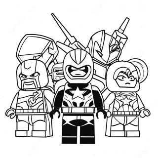 Pagina Para Colorir Dos Lego Avengers 3028-2474