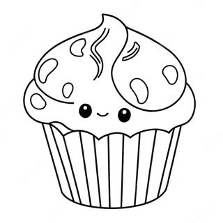 Muffin Páginas Para Colorir