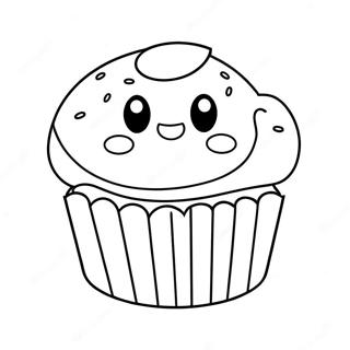 Pagina Para Colorir Do Muffin 30308-27238