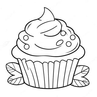 Pagina Para Colorir Do Muffin 30308-27239