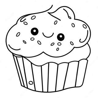 Pagina Para Colorir Do Muffin 30308-27240