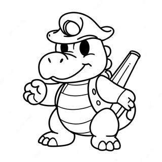 Lemmy Koopa Páginas Para Colorir