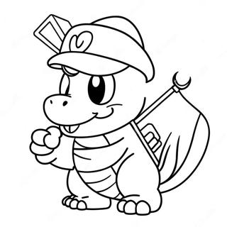 Pagina Para Colorir De Lemmy Koopa Com Varinha Magica 30369-27289