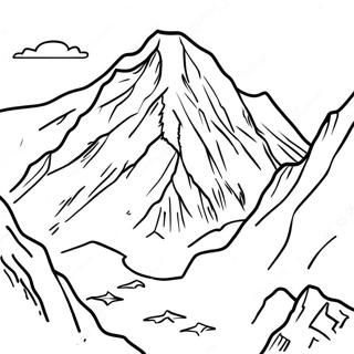 Pagina Para Colorir De Aventura Everest Vbs 30379-27297