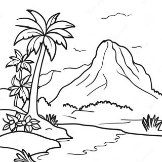 Pagina Para Colorir De Paisagem Colorida Da Venezuela 30389-27308