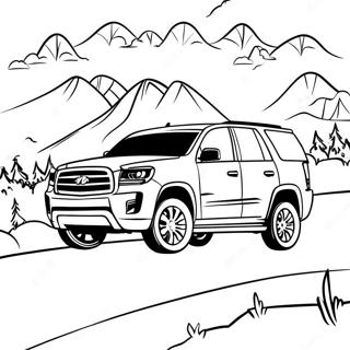 Pagina Para Colorir De Suv Esportivo Dirigindo Pelas Montanhas 30489-27385