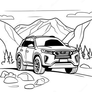 Pagina Para Colorir De Suv Esportivo Dirigindo Pelas Montanhas 30489-27387