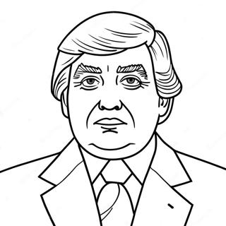 Pagina Para Colorir Donald Trump 30578-27454