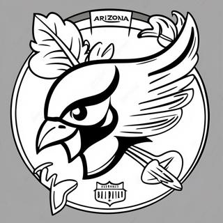 Pagina Para Colorir Do Logo Dos Arizona Cardinals 30658-27519