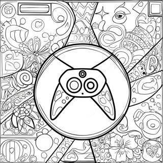 Pagina Para Colorir Do Logo Do Xbox 30768-27606