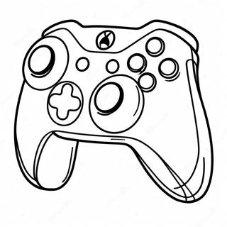 Pagina Para Colorir Do Controle Xbox Em Acao 30769-27610