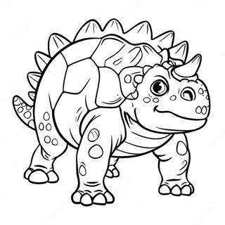 Pagina Para Colorir Do Ankylosaurus 30798-27630