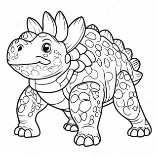 Pagina Para Colorir Do Ankylosaurus 30798-27631