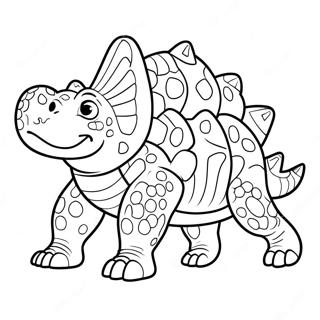 Pagina Para Colorir Do Ankylosaurus 30798-27632