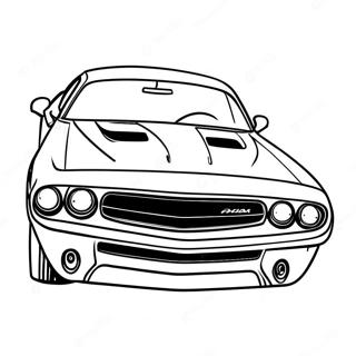 Pagina Para Colorir Do Dodge Challenger 30838-27662