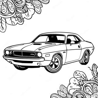 Pagina Para Colorir Do Dodge Challenger 30838-27663