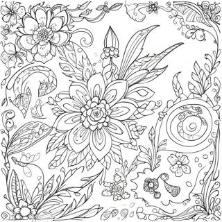 Pagina Para Colorir De Fantasia Floral De Johanna Basford 30869-27691