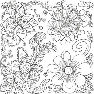 Pagina Para Colorir De Fantasia Floral De Johanna Basford 30869-27692