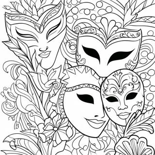 Pagina Para Colorir De Mascaras De Masquerade 30878-27694