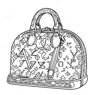 Pagina Para Colorir Do Logotipo Da Louis Vuitton 30908-27719