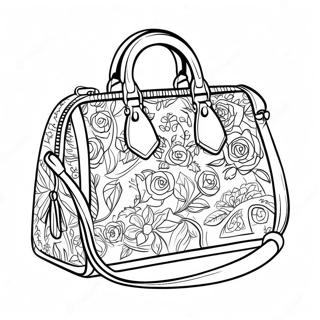 Pagina Para Colorir De Bolsa Da Louis Vuitton 30909-27721