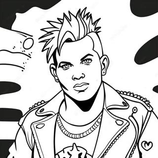 Pagina Para Colorir Do Punk Rock 30988-27782