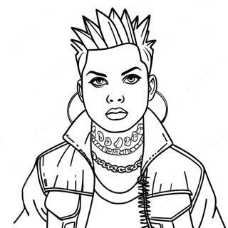 Pagina Para Colorir Do Punk Rock 30988-27784