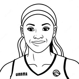 Pagina Para Colorir Da Wnba 31038-27823