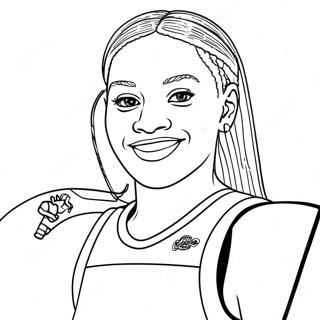 Pagina Para Colorir Da Wnba 31038-27824