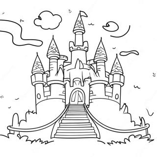 Pagina Para Colorir Do Castelo Dos Sonhos 31058-27839