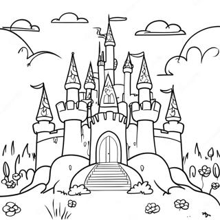 Pagina Para Colorir Do Castelo Dos Sonhos 31058-27840