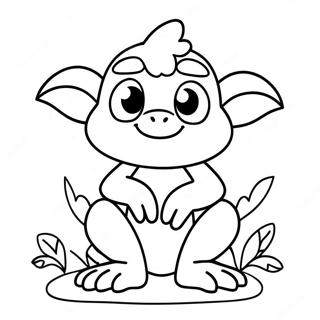 Pagina Para Colorir Do Grookey 31078-27856