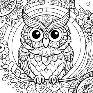 Pagina Para Colorir De Mandala De Coruja 31108-27877