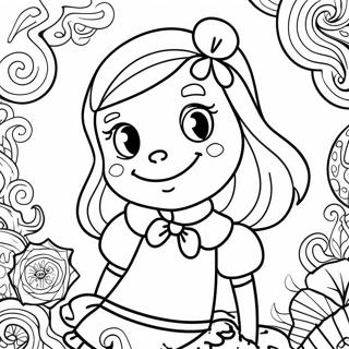 Pagina Para Colorir Psicodelica Da Alice No Pais Das Maravilhas 31268-28007