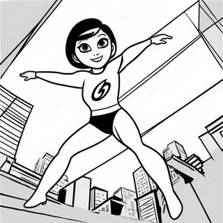 Pagina Para Colorir Da Elastigirl Se Esticando 31279-28018