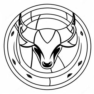 Pagina Para Colorir Do Logo Do Dallas Mavericks 31288-28023