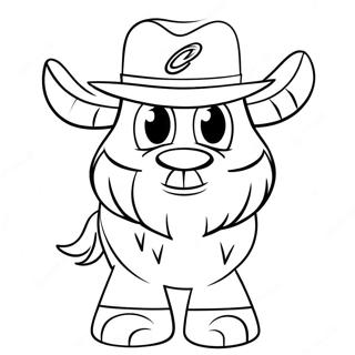 Pagina Para Colorir Do Mascote Do Dallas Mavericks 31289-28027