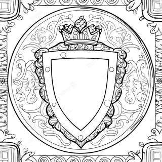 Pagina Para Colorir Do Escudo 31308-28038