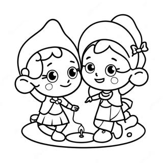 Pagina Para Colorir Do Diwali Do Jardim De Infancia 31328-28054