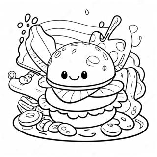 Pagina Para Colorir De Krabby Patty 31398-28111