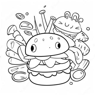 Pagina Para Colorir De Krabby Patty 31398-28112