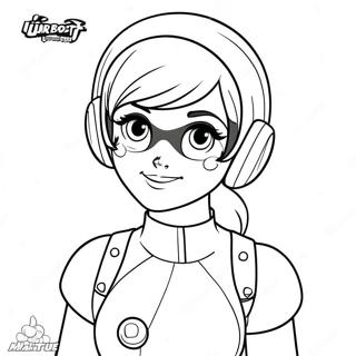 Pagina Para Colorir De Marinette A Joaninha Miraculous 31408-28118