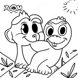 Pagina Para Colorir De Zoboomafoo 31418-28126