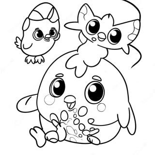 Pagina Para Colorir De Hatchimals 31428-28134