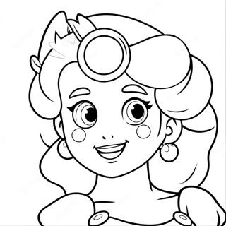 Pagina Para Colorir Rosto Da Princesa Peach 31458-28160