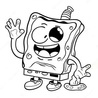 Pagina Para Colorir Spongebob Stoner 31488-28182