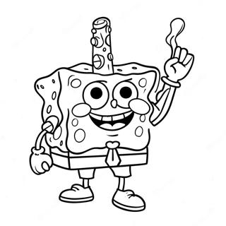 Pagina Para Colorir Spongebob Stoner 31488-28184