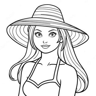 Pagina Para Colorir Nami Com Chapeu De Palha 31529-28218