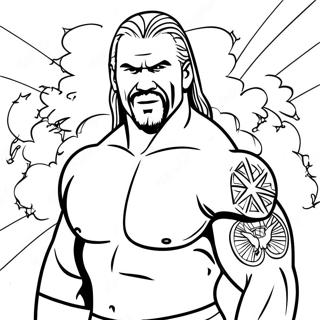 Pagina Para Colorir Wwe 31638-6740