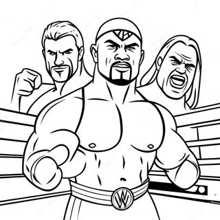 Pagina Para Colorir Superstars Da Wwe Em Acao 31639-6821